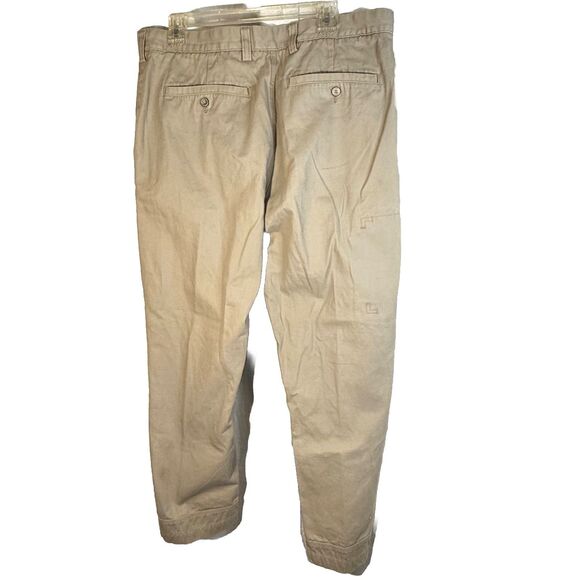 Duluth Trading Khaki Twill heavy work pants Relaxed Fit Men's 38 x 30 - Picture 3 of 8